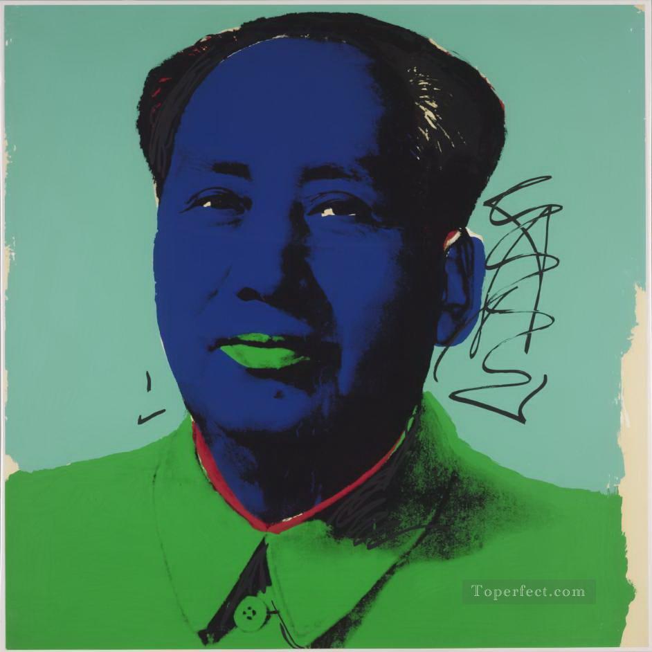 Mao Zedong 5 artistas pop Pintura al óleo